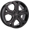 Alu kola pro Dacia B1110 6.5x16 4x100 ET40 60.1 Black Half Matt
