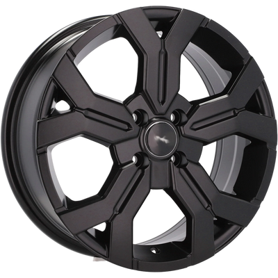 Alu kola pro Dacia B1110 6.5x17 5x114.3 ET50 66.1 Black Half Matt | Wheelsup.cz