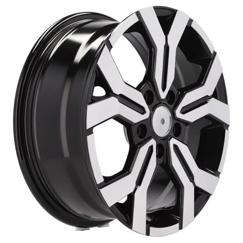 Alu kola pro Dacia B1110 6.5x15 4x100 ET40 60.1 Black Polished | Wheelsup.cz