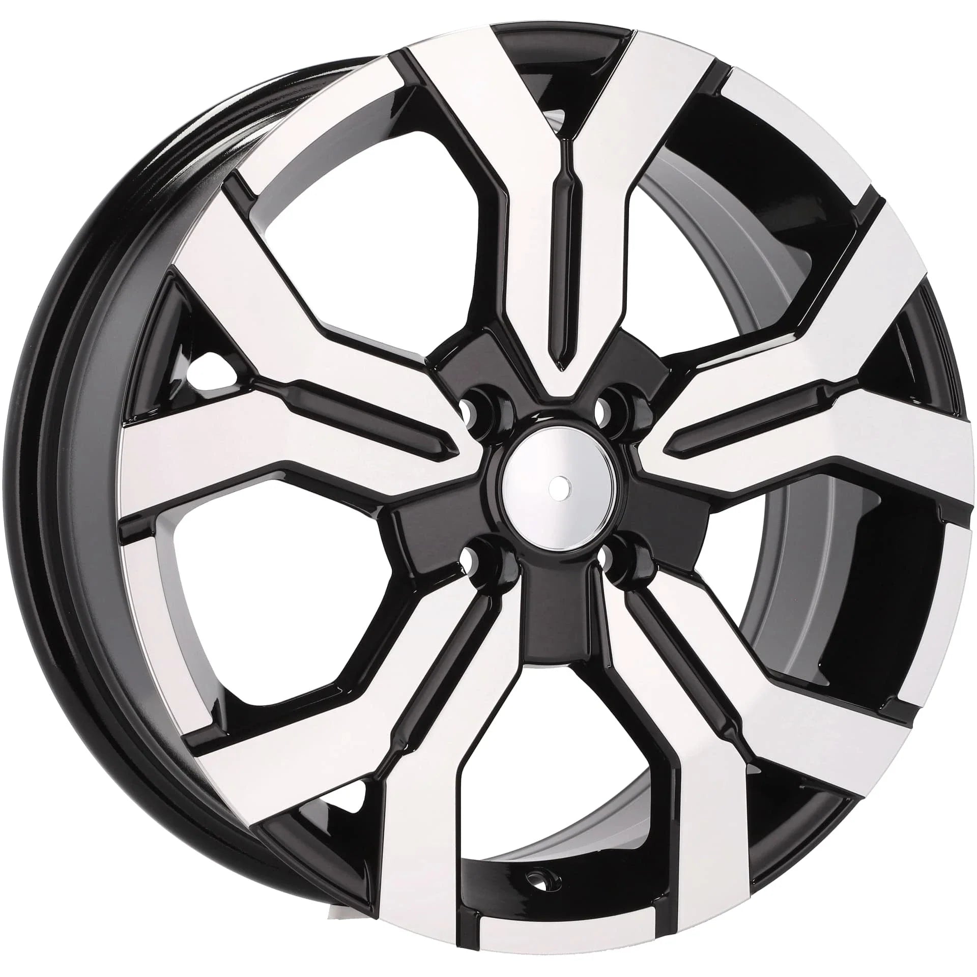 Alu kola pro Dacia B1110 6.5x17 5x114.3 ET50 66.1 Black Polished | Wheelsup.cz