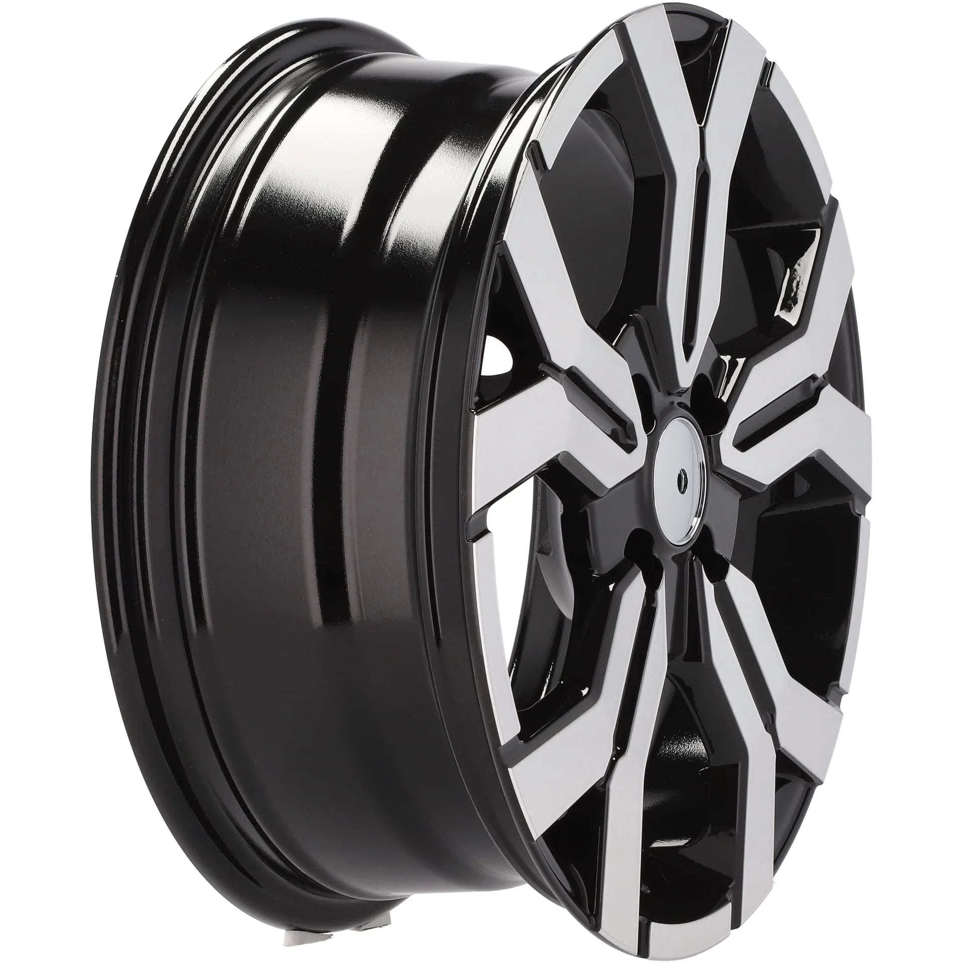 Alu kola pro Dacia B1110 6.5x17 5x114.3 ET50 66.1 Black Polished | Wheelsup.cz
