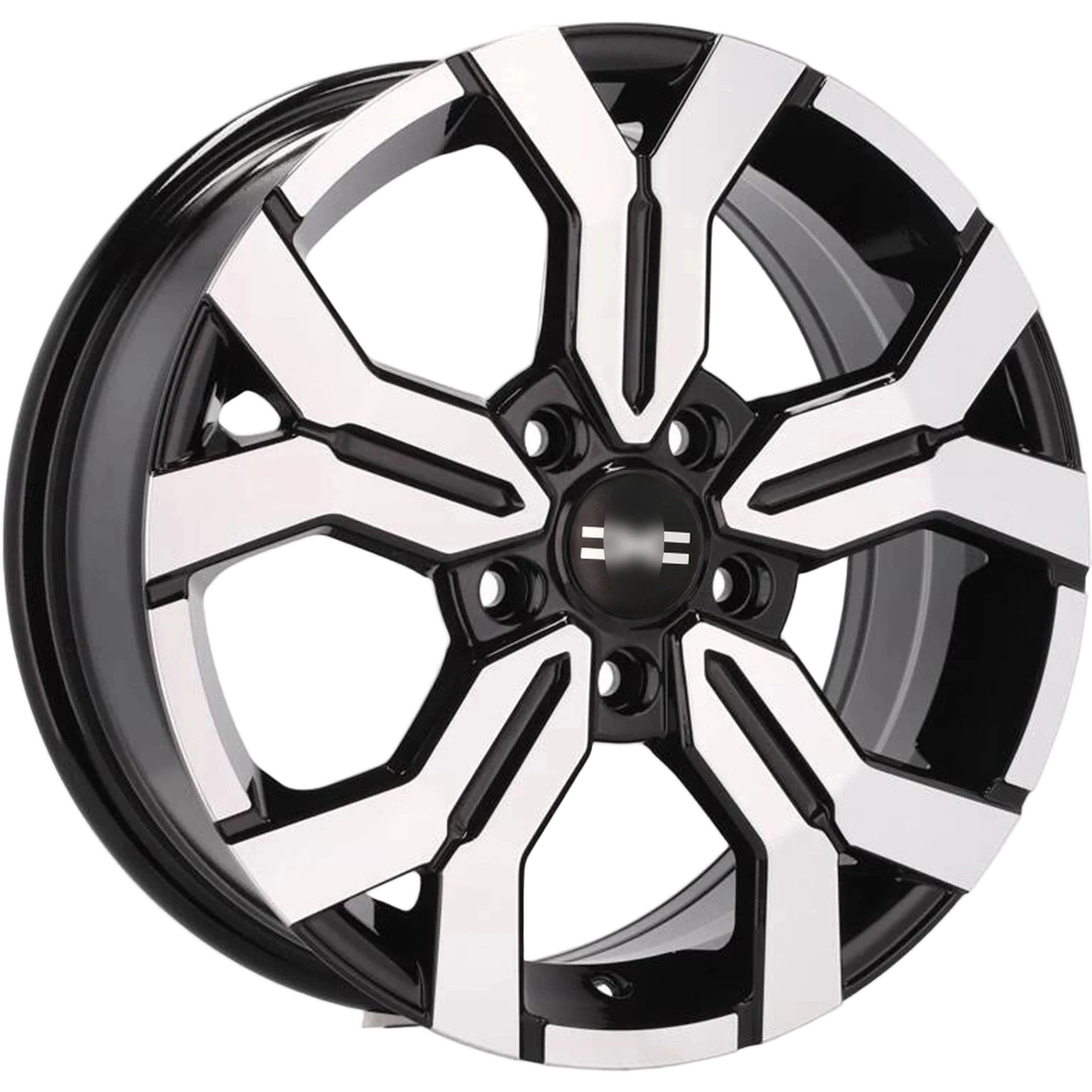 Alu kola pro Dacia B1110 6.5x16 4x100 ET40 60.1 Black Polished | Wheelsup.cz