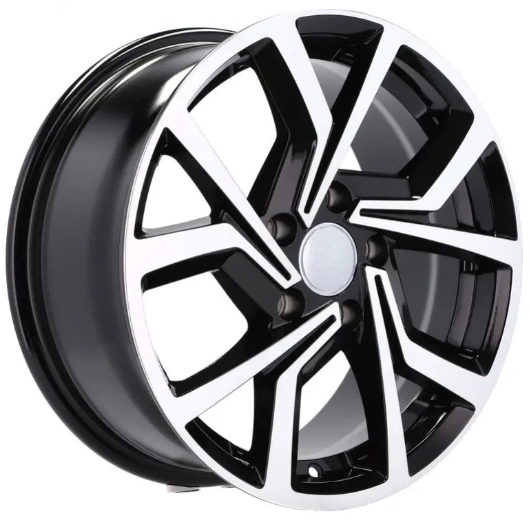 Alu kola pro Volkswagen B1154 7.5x17 5x112 ET45 57.1 Black Polished | Wheelsup.cz