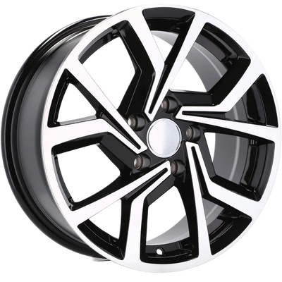 Alu kola pro Volkswagen B1154 6x14 5x100 ET38 57.1 Black Polished | Wheelsup.cz