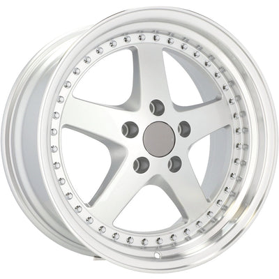 Alu kola pro BMW B1161 9.5x18 5x120 ET35 72.6 Silver & Polished Lip