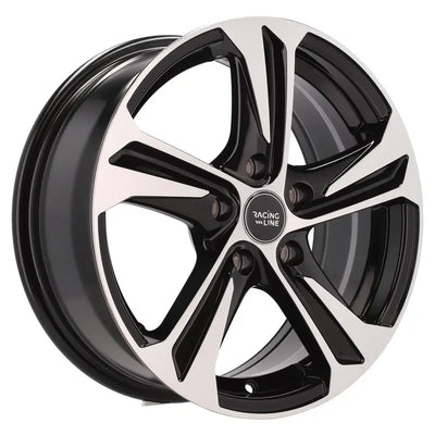 Alu kola Racing Line B1242 6.5x16 5x118 ET45 71.1 Black Polished | Wheelsup.cz
