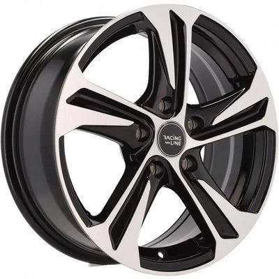 Alu kola Racing Line B1242 6.5x16 5x118 ET45 71.1 Black Polished | Wheelsup.cz