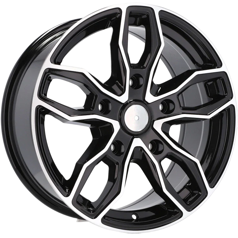 Alu kola pro Ford B1251 8x18 5x160 ET48 65.1 Black Polished | Wheelsup.cz