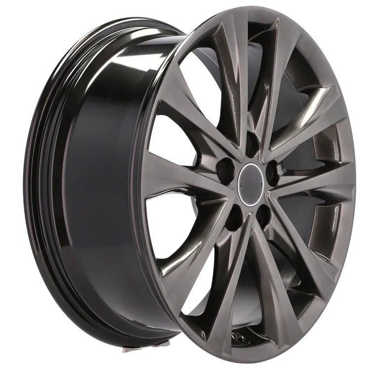 Alu kola pro Toyota B1255 7.5x18 5x114.3 ET45 60.1 Hyper Black | Wheelsup.cz