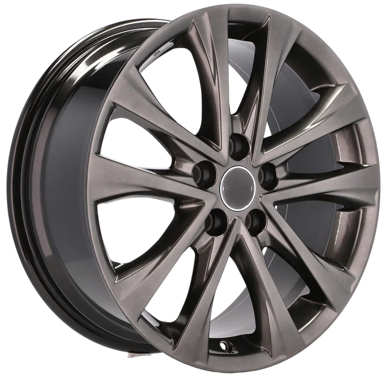 Alu kola pro Toyota B1255 7.5x18 5x114.3 ET45 60.1 Hyper Black | Wheelsup.cz