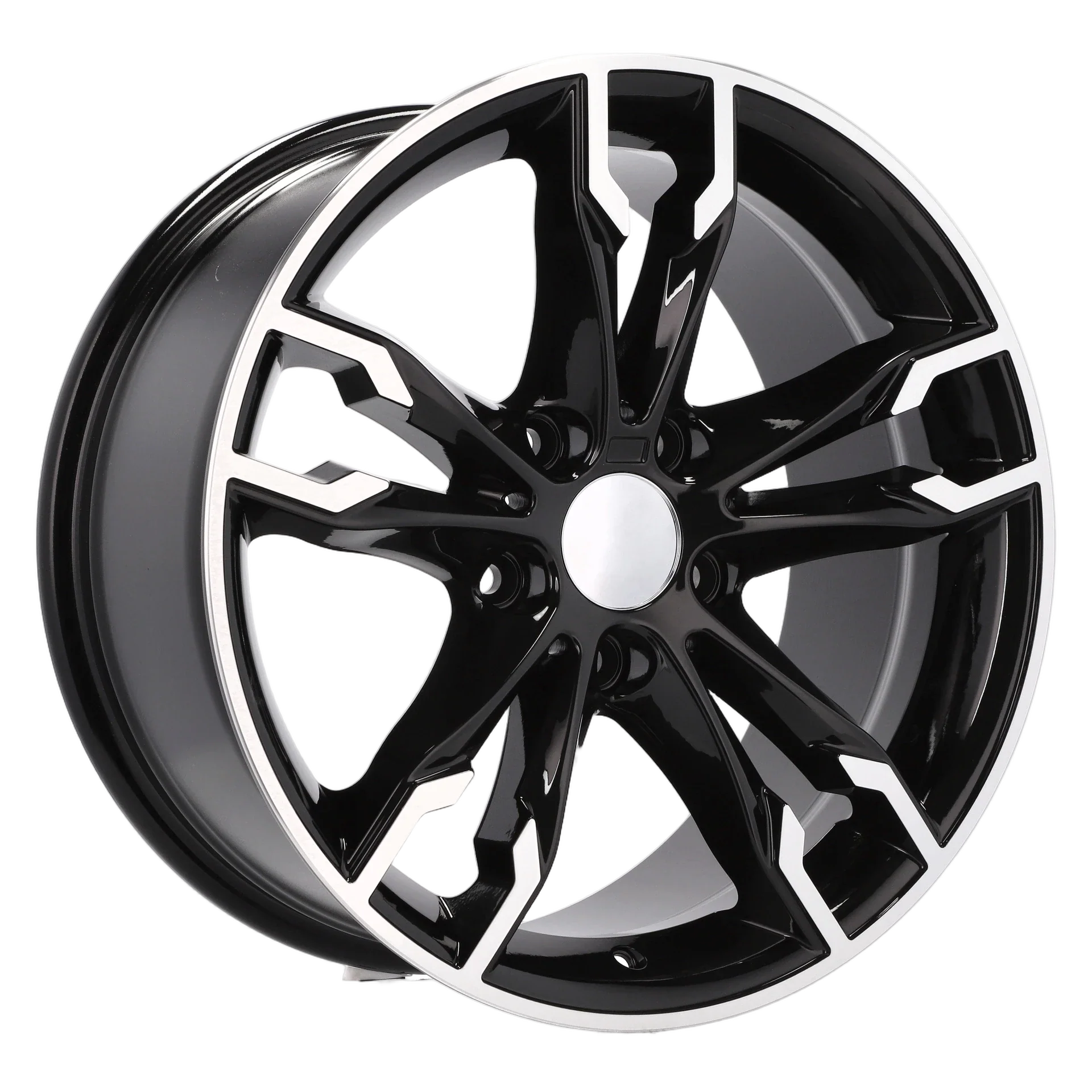 Alu kola pro BMW B1257 8x17 5x120 ET34 72.6 Black Polished | Wheelsup.cz