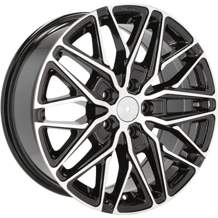 Alu kola pro Volkswagen B1262 8x18 5x120 ET50 65.1 Black Polished | Wheelsup.cz