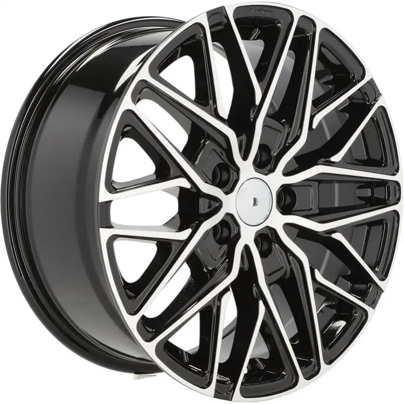Alu kola pro Volkswagen B1262 8x18 5x120 ET50 65.1 Black Polished | Wheelsup.cz