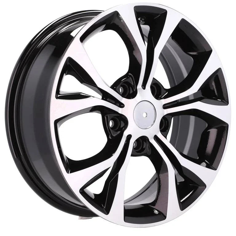 Alu kola pro Chrysler B1270 6.5x17 5x127 ET40 71.6 Black Polished | Wheelsup.cz