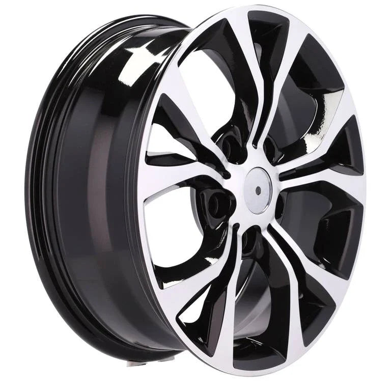 Alu kola pro Chrysler B1270 6.5x17 5x127 ET40 71.6 Black Polished | Wheelsup.cz