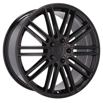 Alu kola pro Porsche B1271 11.5x21 5x130 ET69 71.6 Black | Wheelsup.cz