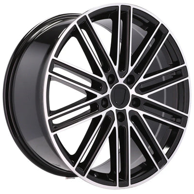 Alu kola pro Porsche B1274 10x21 5x112 ET19 66.6 Black Polished | Wheelsup.cz
