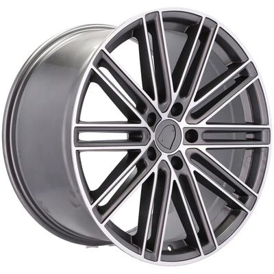 Alu kola pro Porsche B1274 11x20 5x130 ET60 71.6 Grey Polished