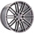 Alu kola pro Porsche B1274 8.5x20 5x130 ET50 71.6 Grey Polished