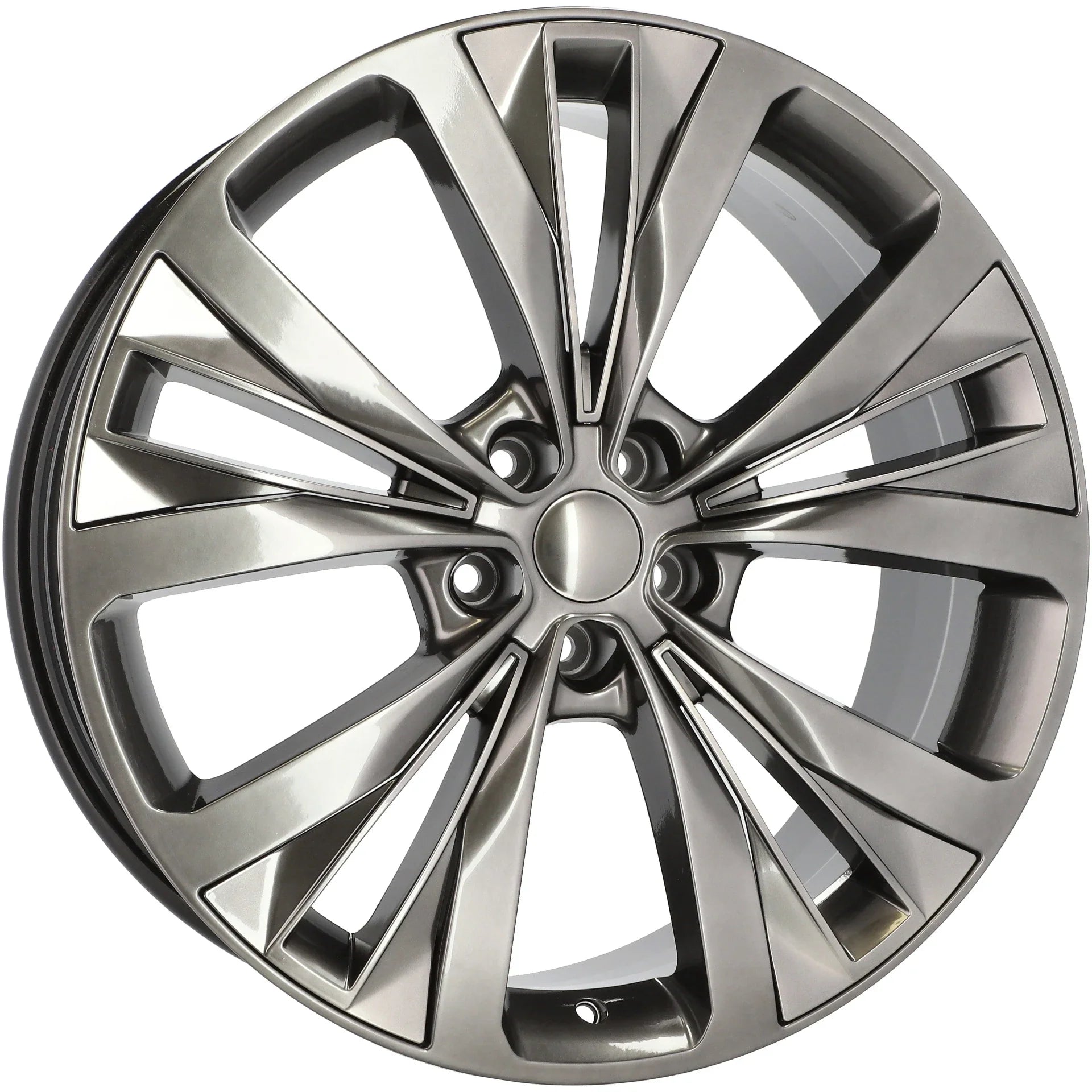 Alu kola pro Jaguar B1281 8.5x20 5x108 ET45 63.4 Hyper Black | Wheelsup.cz