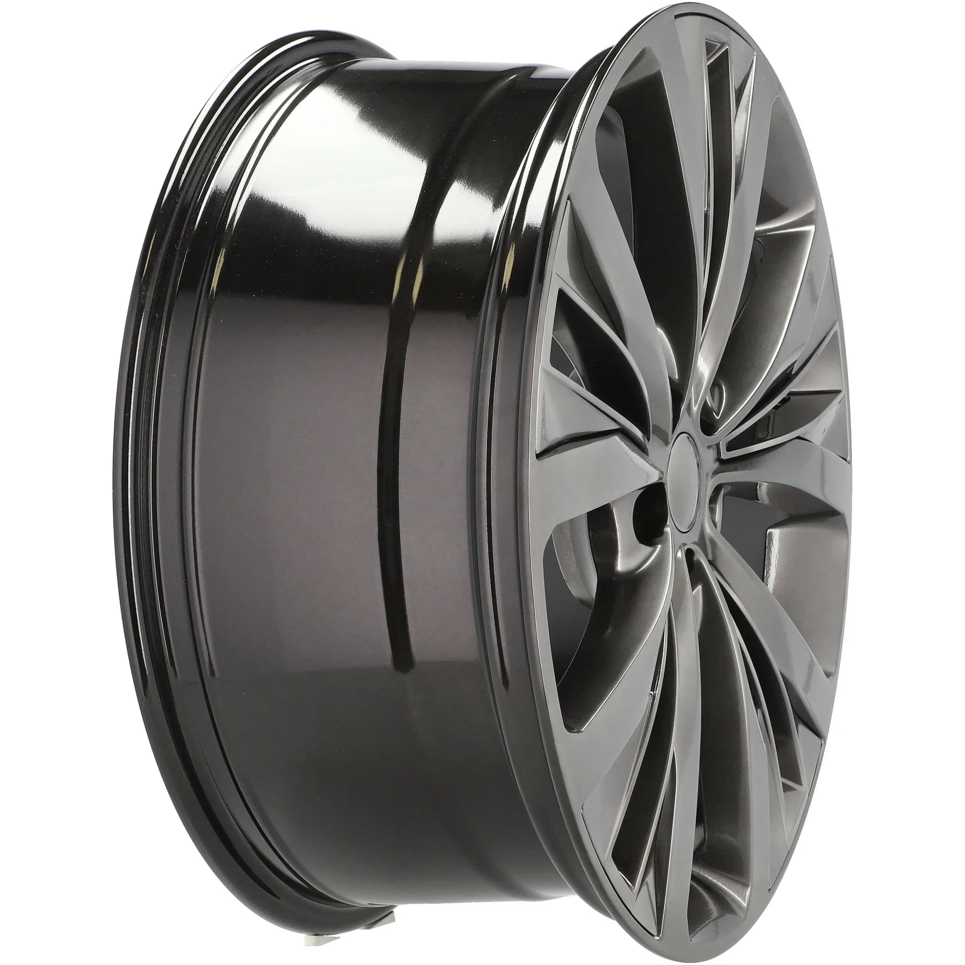 Alu kola pro Jaguar B1281 8.5x20 5x108 ET45 63.4 Hyper Black | Wheelsup.cz