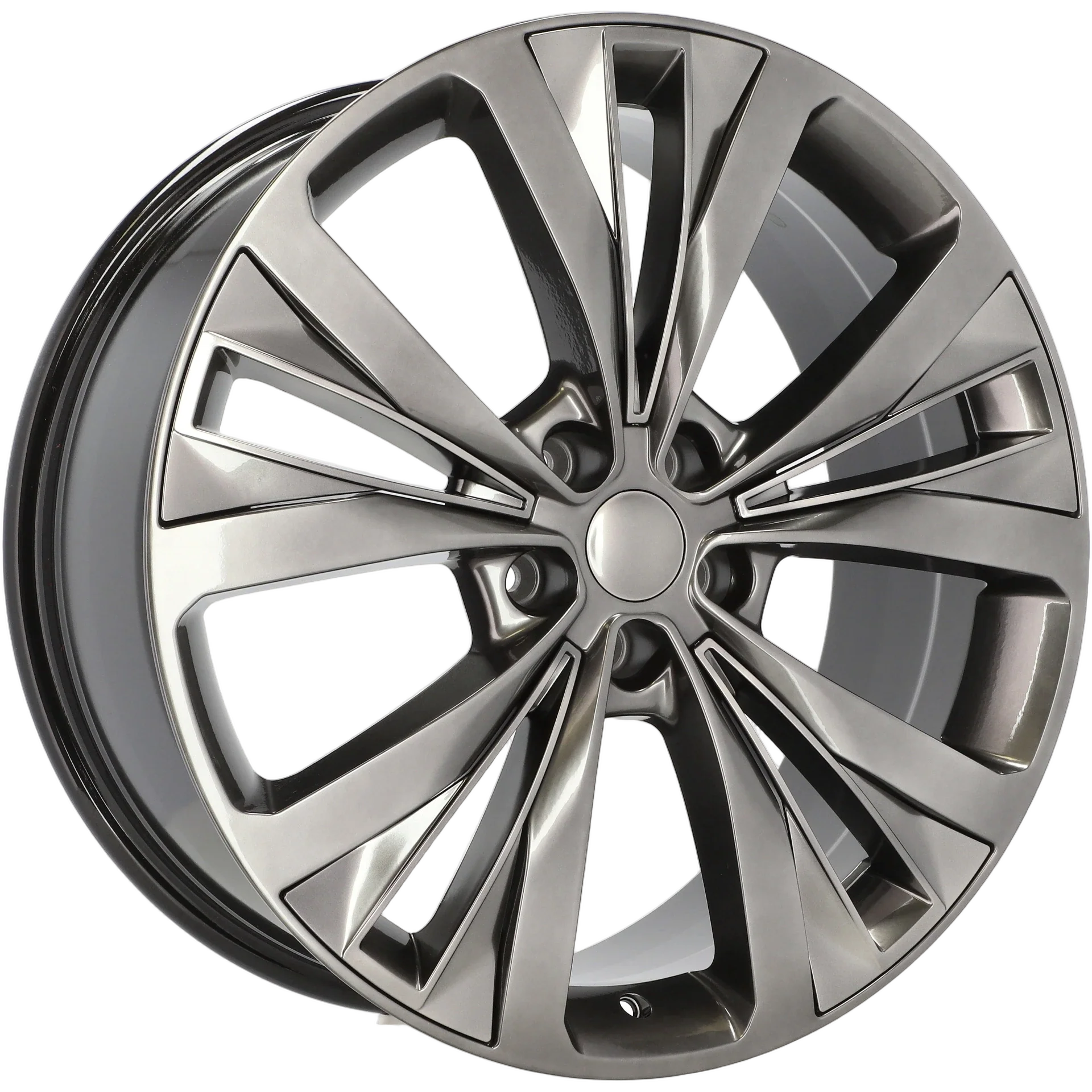 Alu kola pro Jaguar B1281 8.5x20 5x108 ET45 63.4 Hyper Black | Wheelsup.cz