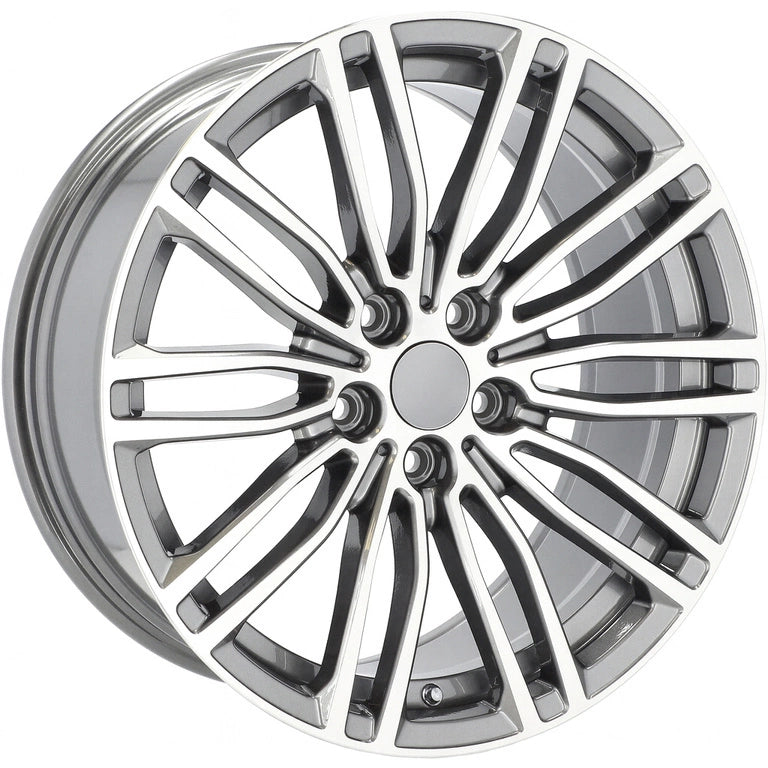 Alu kola pro BMW B1318 8.5x19 5x120 ET33 72.6 Grey Polished | Wheelsup.cz