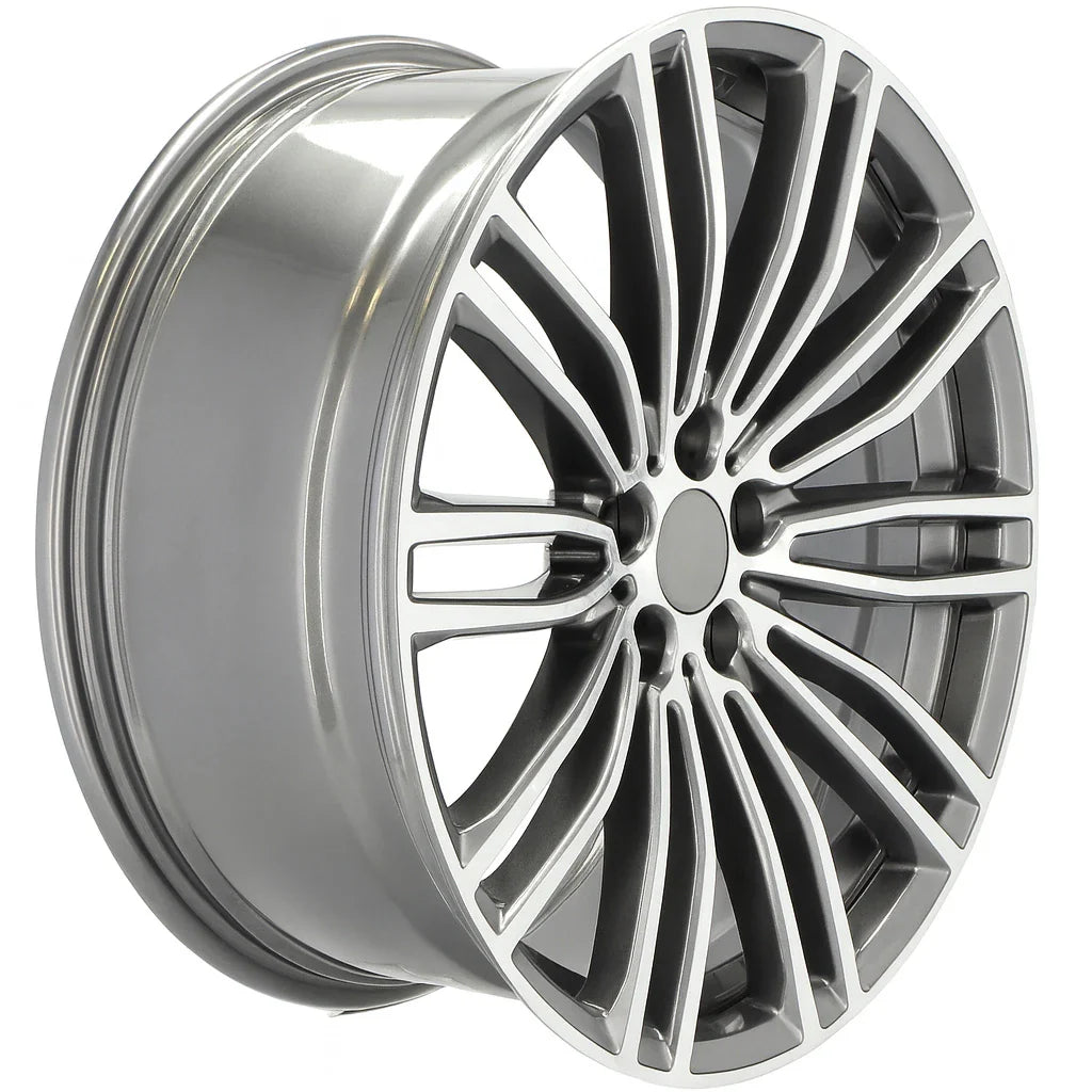 Alu kola pro BMW B1318 8.5x19 5x120 ET33 72.6 Grey Polished | Wheelsup.cz
