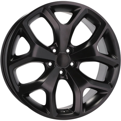 Alu kola pro Dodge B1319 8x20 5x115 ET24 71.6 Black Half Matt | Wheelsup.cz