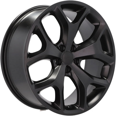 Alu kola pro Dodge B1319 8x20 5x115 ET24 71.6 Black Half Matt | Wheelsup.cz