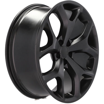 Alu kola pro Dodge B1319 8x20 5x115 ET24 71.6 Black Half Matt | Wheelsup.cz