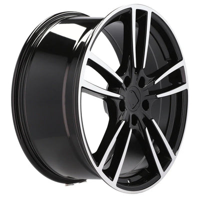 Alu kola pro Porsche B1378 9.5x21 5x130 ET46 71.6 Black Polished | Wheelsup.cz