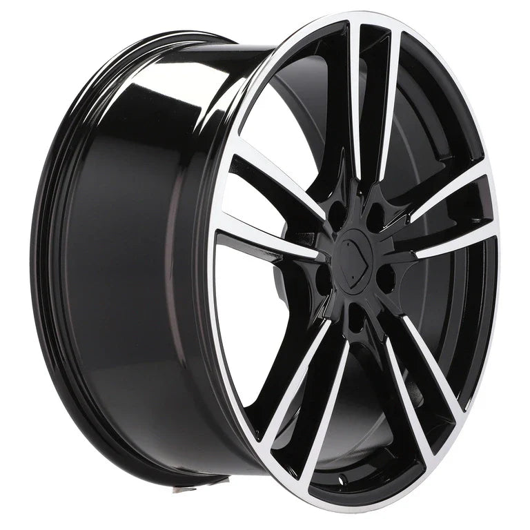 Alu kola pro Porsche B1378 9.5x21 5x130 ET46 71.6 Black Polished | Wheelsup.cz