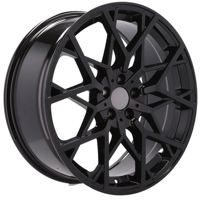 Alu kola pro BMW B1383 9x18 5x120 ET38 72.6 Black Half Matt | Wheelsup.cz