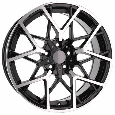 Alu kola pro BMW B1383 8x18 5x120 ET34 72.6 Black Polished | Wheelsup.cz
