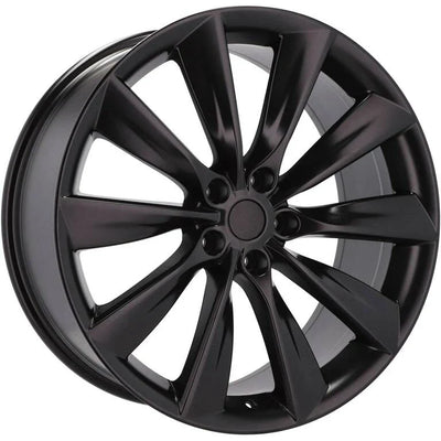 Alu kola Racing Line B1385 8.5x21 5x120 ET40 64.1 Black Half Matt | Wheelsup.cz