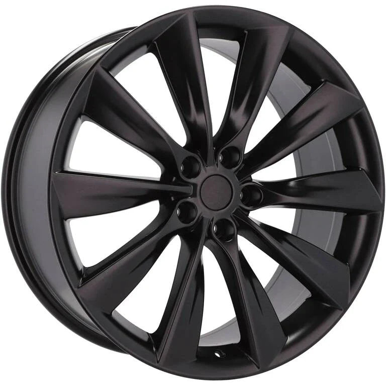 Alu kola Racing Line B1385 8.5x21 5x120 ET40 64.1 Black Half Matt | Wheelsup.cz