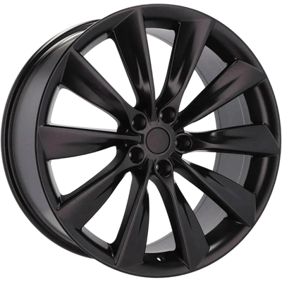 Alu kola Racing Line B1385 8.5x21 5x120 ET40 64.1 Black Half Matt | Wheelsup.cz