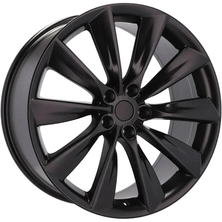Alu kola Racing Line B1385 8.5x21 5x120 ET40 64.1 Black Half Matt | Wheelsup.cz
