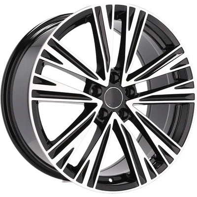 Alu kola pro Audi B1424 7.5x17 5x112 ET36 66.6 Black Polished | Wheelsup.cz