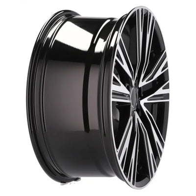 Alu kola pro Audi B1424 7.5x17 5x112 ET36 66.6 Black Polished | Wheelsup.cz