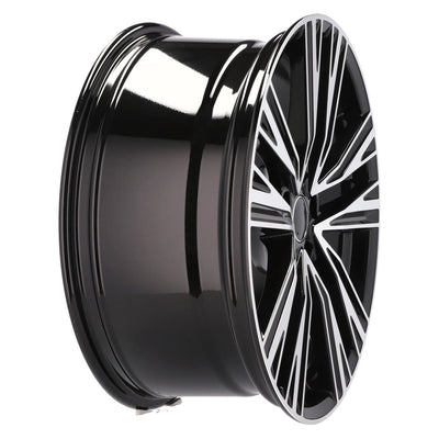 Alu kola pro Audi B1424 7.5x17 5x112 ET37 66.6 Black Polished | Wheelsup.cz
