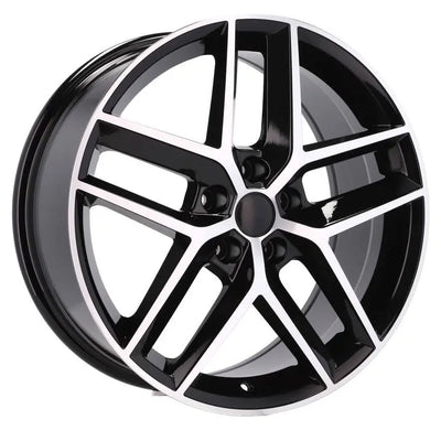 Alu kola pro Seat B1426 7.5x18 5x112 ET51 57.1 Black Polished | Wheelsup.cz