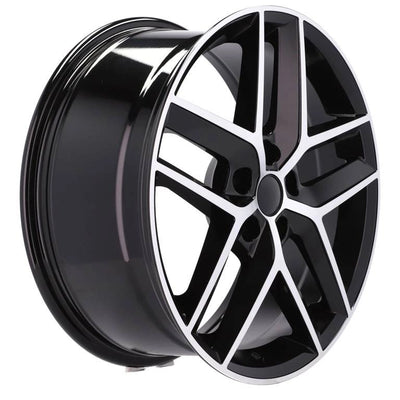 Alu kola pro Seat B1426 7.5x18 5x112 ET51 57.1 Black Polished | Wheelsup.cz