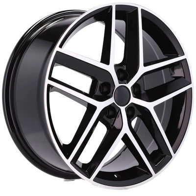 Alu kola pro Seat B1426 7.5x18 5x112 ET51 57.1 Black Polished | Wheelsup.cz