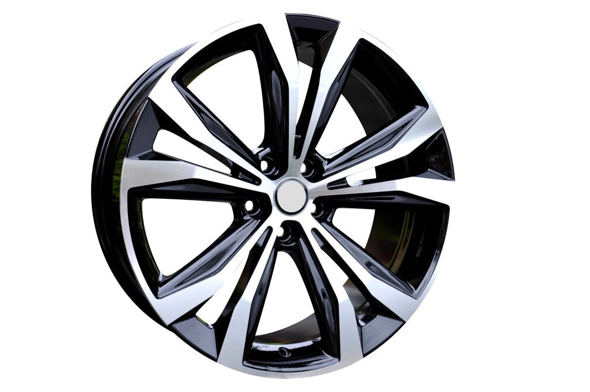 Alu kola pro Lexus B1437 8x20 5x114.3 ET30 60.1 Black Polished | Wheelsup.cz