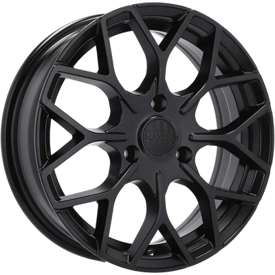 Alu kola pro Smart B1449 7.5x17 4x100 ET25 60.1 Black Half Matt | Wheelsup.cz