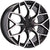 Alu kola pro Smart B1449 5.5x16 3x112 ET30 57.1 Black Polished Half Matt