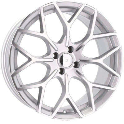 Alu kola pro Smart B1449 5.5x16 4x100 ET30 60.1 Machined Silver