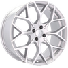 Alu kola pro Smart B1449 5.5x16 4x100 ET30 60.1 Machined Silver